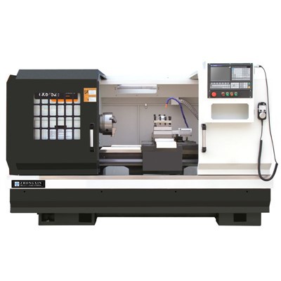 CNC rennibekkur með tvöföldum snælda